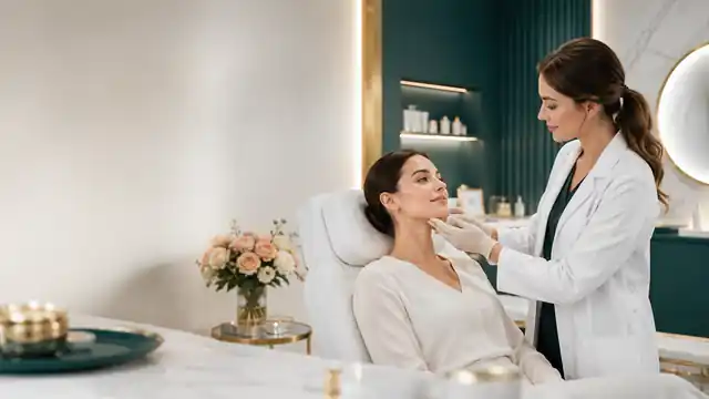 Facial aesthetics consultation at LATA